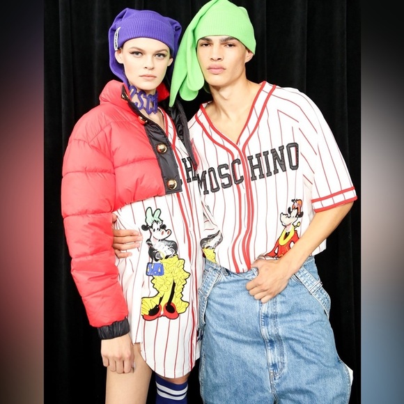 Moschino Other - H&M × moschino Disney Collaboration Baseball uniform Shirt/Dress XS unisex